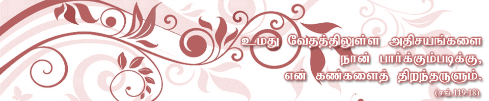 Tamil Bible Blog
